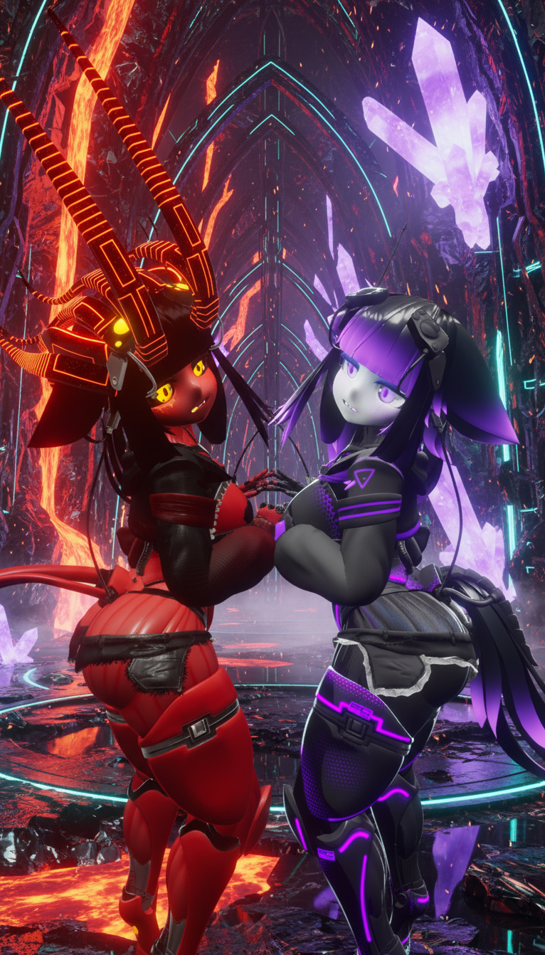 Texture and model upgrades with custom shaders, glow effects and fixes.